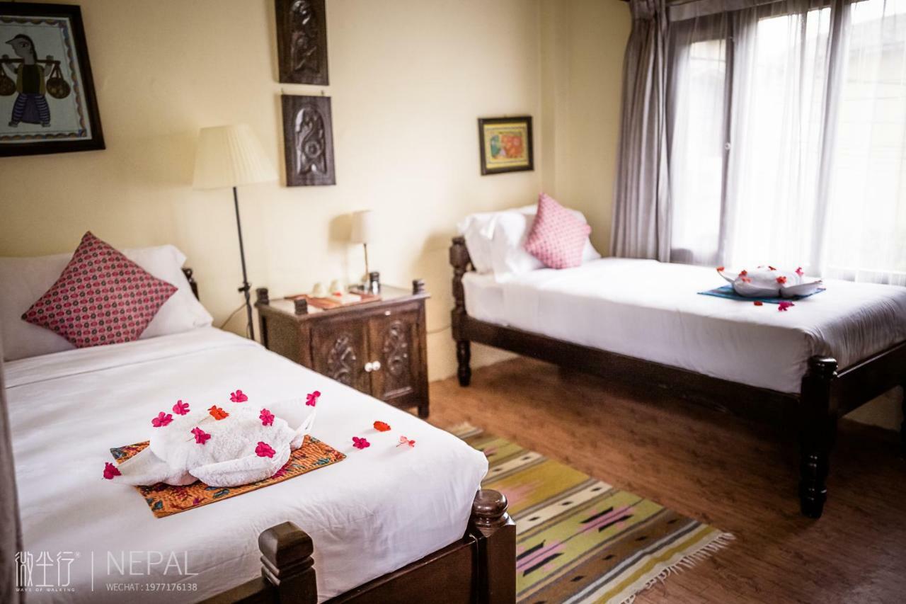 Mingtang Garden Cottage 名堂花园度假屋 Pokhara Exteriör bild