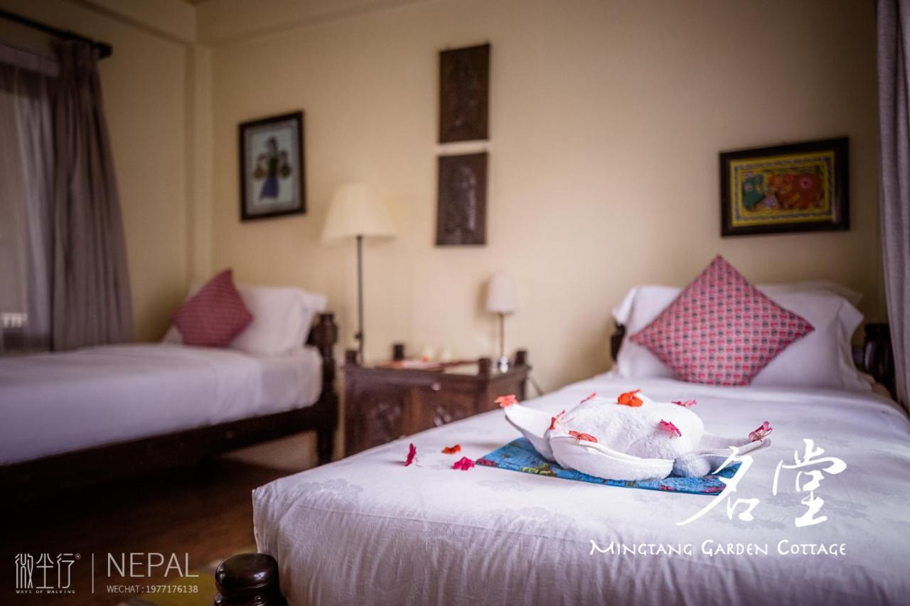 Mingtang Garden Cottage 名堂花园度假屋 Pokhara Exteriör bild