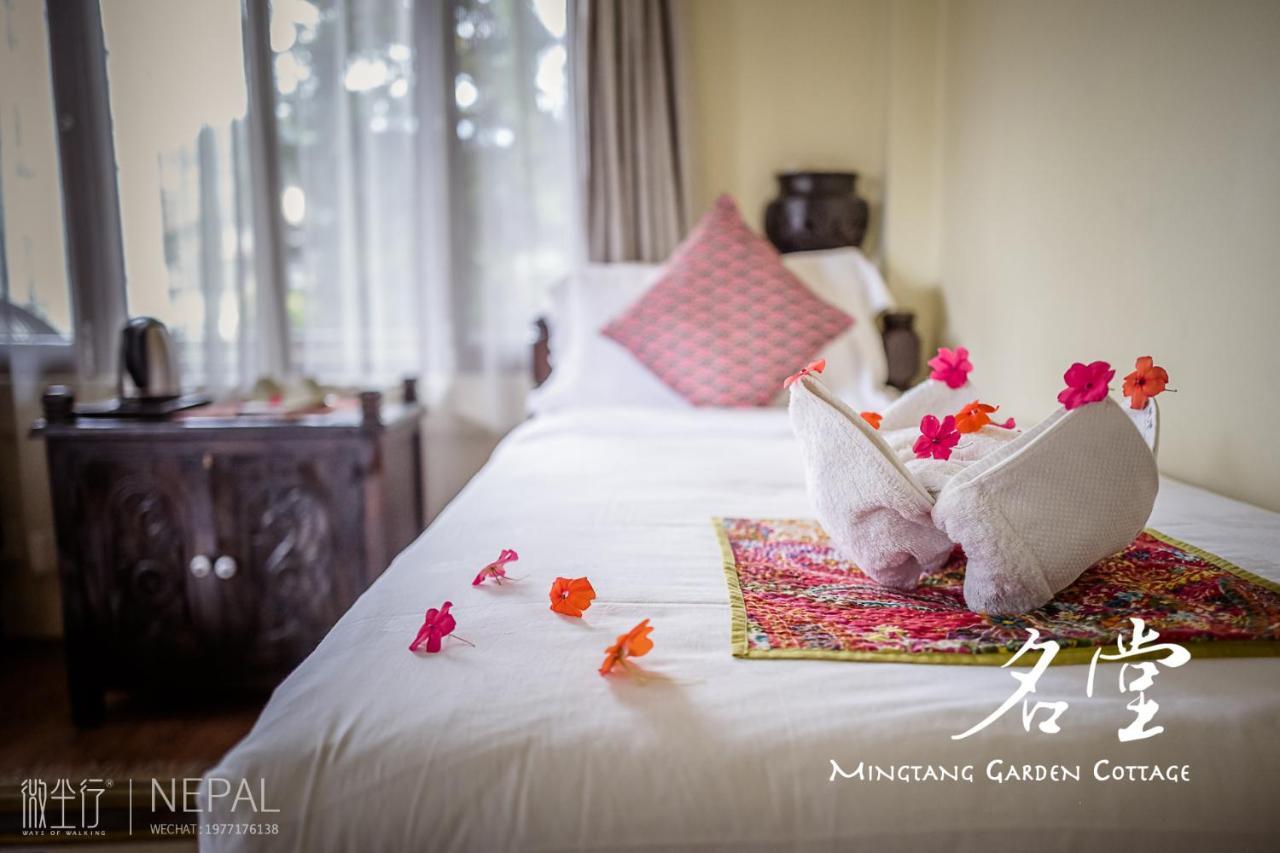 Mingtang Garden Cottage 名堂花园度假屋 Pokhara Exteriör bild