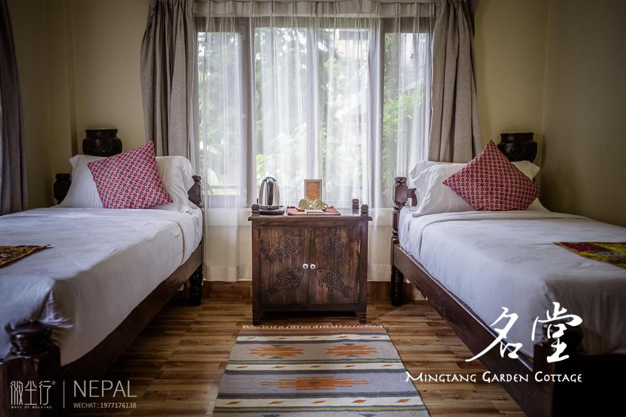 Mingtang Garden Cottage 名堂花园度假屋 Pokhara Exteriör bild